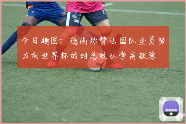 今日趣图：德尚称赞法国队全员努力向世界杯的姆总致以崇高敬意